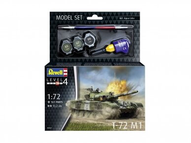 Revell - T-72 M1 Model Set, 1/72, 63357