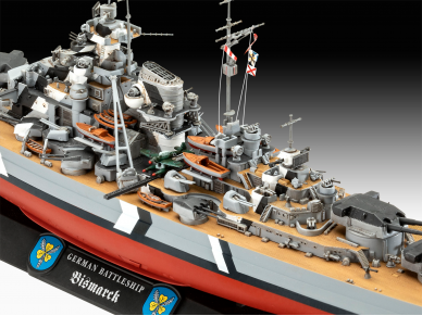 Revell - The Legendary Bismarck (1:700 & 1:1200) dovanų komplektas, 05637 5