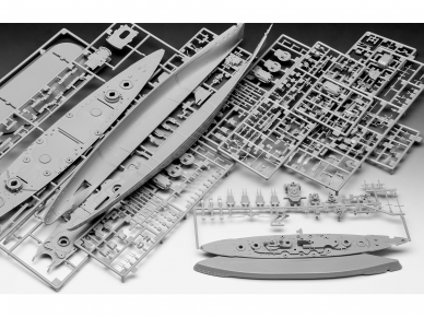 Revell - The Legendary Bismarck (1:700 & 1:1200) dovanų komplektas, 05637 7