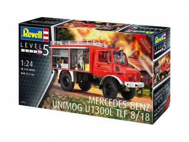 Revell - Mercedes-Benz Unimog U 1300 TLF 8/18, 1/24, 07512 1