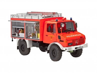 Revell - Mercedes-Benz Unimog U 1300 TLF 8/18, 1/24, 07512 2