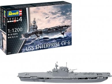 Revell - USS Enterprise, 1/1200, 05824