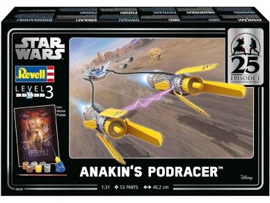 Revell - Star Wars Anakin's Podracer: EP1 25th Anniv. Gift set, 1/31, 05639 1