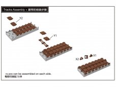 Rye Field Model - M1A1/M1A2 T-158 "Big Foot" Workable Track Link, 1/35, 5009