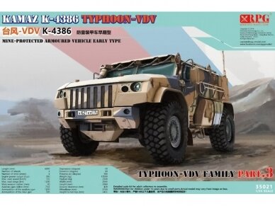 RPG Model - KAMAZ K-4386 Typhoon-VDV Mine-Protected Armoured Vehicle Early Typ, 1/35, 35021