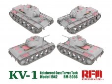 Rye Field Model - KV-1 Reinforced Cast Turret mod.1942 w/workable track links, 1/35, RFM-5056