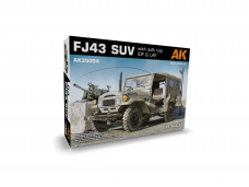 AK Interactive - Toyota Land Cruiser FJ43 SUV with Soft Top IDF & LAF, 1/35, AK35004