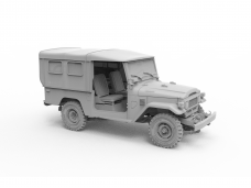 AK Interactive - Toyota Land Cruiser FJ43 SUV with Soft Top IDF & LAF, 1/35, AK35004