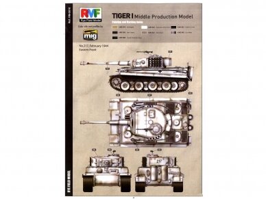 Rye Field Model - Sd.Kfz. 181 Pz.kpfw.VI Ausf. E Tiger I Middle Production W/ Full Interior, 1/35, RFM-5010 12