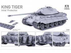 Takom - WWII German Heavy Tank King Tiger Inital production, 1/35, 2096