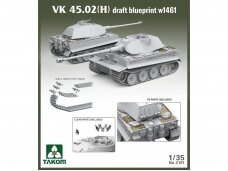 Takom - VK45.02(H) Draft Blueprint w1461, 1/35, 2191