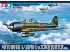 Tamiya - Mitsubishi A6M3/3a Zero Fighter, 1/48, 61108