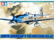 Tamiya - North American P-51D Mustang 8th AF, 1/48, 61040