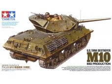 Tamiya - U.S. Tank Destroyer M10 Mid Production, 1/35, 35350