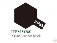 Tamiya - XF-85 Rubber black, 10ml