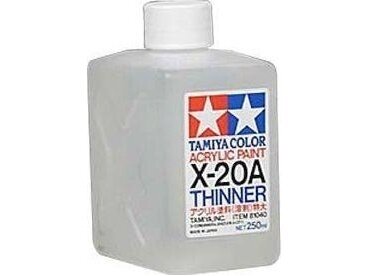 Tamiya - X-20A Acrylic thinner (akrüülvärvi vedeldaja), 250ml