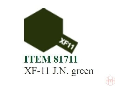 Tamiya - XF-11 J.N. green, 10ml