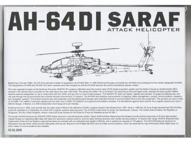 Takom - AH-64DI Saraf Attack Helicopter, 1/35, 2605 12