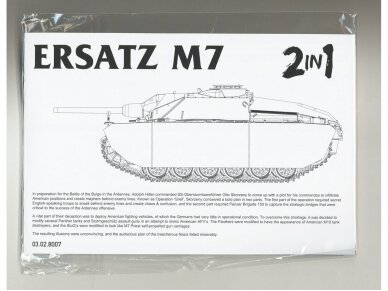 Takom - Ersatz M7 2 in 1, 1/35, 8007 7