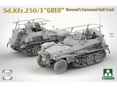 Takom - Sd.Kfz.250/3 “GREIF” Rommel’s Command Half-Track, 1/35, 2194 1