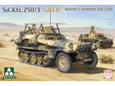 Takom - Sd.Kfz.250/3 “GREIF” Rommel’s Command Half-Track, 1/35, 2194