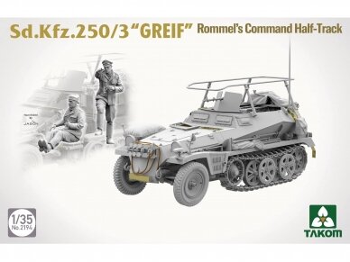 Takom - Sd.Kfz.250/3 “GREIF” Rommel’s Command Half-Track, 1/35, 2194 4