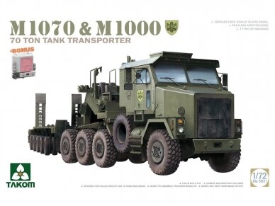 Takom - M1070 & M1000 70 Ton Tank Transporter, 1/72, 5021