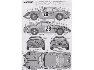 Tamiya - Alpine Renault A110 Monte Carlo `71, 1/24, 24278 8