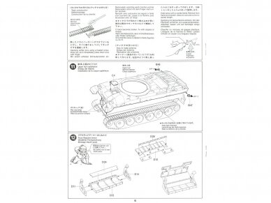 Tamiya - British main battle tank Challenger 1 Mk.3, 1/35, 35154 13