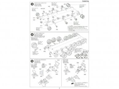 Tamiya - British main battle tank Challenger 1 Mk.3, 1/35, 35154 10