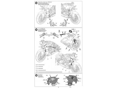 Tamiya - Ducati 1199 Panigale S Tricolore, 1/12, 14132 17