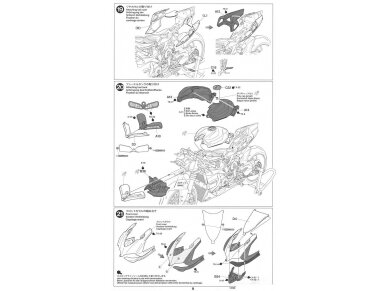 Tamiya - Ducati 1199 Panigale S Tricolore, 1/12, 14132 19