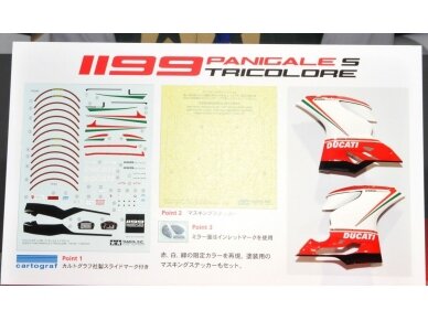 Tamiya - Ducati 1199 Panigale S Tricolore, 1/12, 14132 2