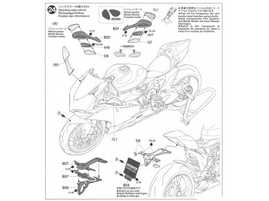 Tamiya - Ducati 1199 Panigale S Tricolore, 1/12, 14132 21