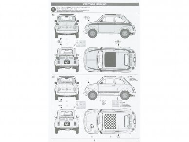 Tamiya - Fiat Abarth 695 SS, 1/24, 24173 8