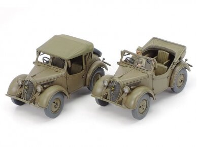 Tamiya - Mitsubishi Ki-46 III Type 100 & 4X4 Light Vehicle Kurogane Set, 1/48, 25217 3