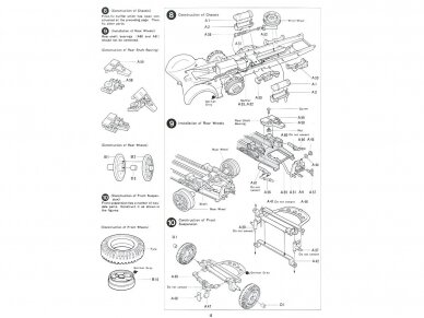 Tamiya - German 8 ton Semi Track 20mm Flakvierling Sd.Kfz 7/1, 1/35, 35050 9