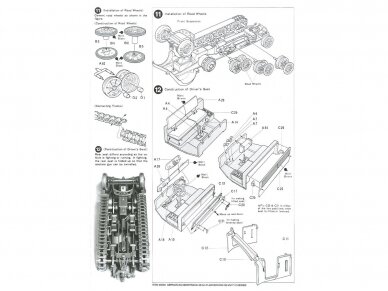 Tamiya - German 8 ton Semi Track 20mm Flakvierling Sd.Kfz 7/1, 1/35, 35050 10