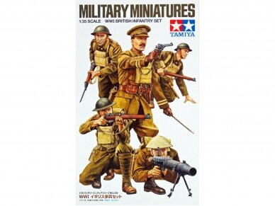 Tamiya - WWI British Infantry Set, 1/35, 35339