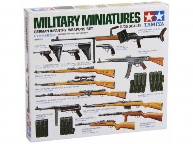 Tamiya - German Infantry Weapons Set, 1/35, 35111