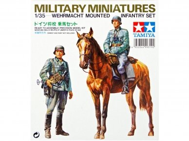 Tamiya - Wehrmacht Mounted Infantry Set, 1/35, 35053