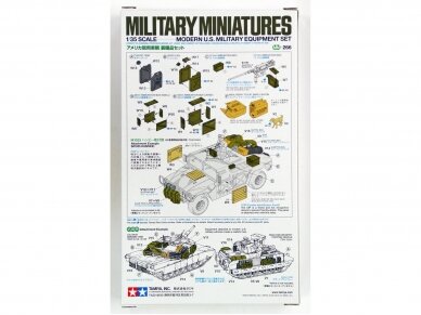 Tamiya - Modern U.S. Military Equipment Set, 1/35, 35266 1