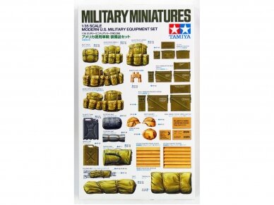 Tamiya - Modern U.S. Military Equipment Set, 1/35, 35266