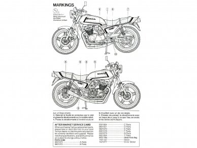 Tamiya - Honda CB750F Custom Tuned, 1/12, 14066 4