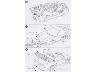 Tamiya - Honda NSX, 1/24, 24100 14