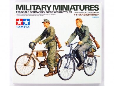 Tamiya - German Soldiers with Bicycles, 1/35, 35240