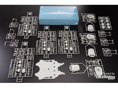 Glow2B - Japanese Battleship Yamato, 1/200, 64010 4