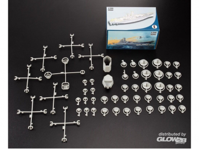 Glow2B - Japanese Battleship Yamato, 1/200, 64010 8