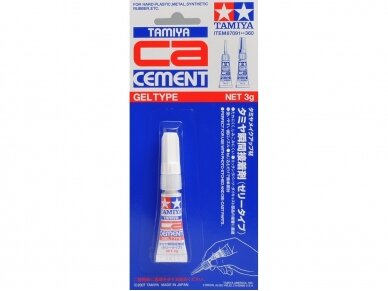 Tamiya - CA Cement Gel Type (CA суперклей, гель), 3г, 87091