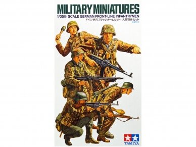 Tamiya - German Front-Line Infantrymen, 1/35, 35196